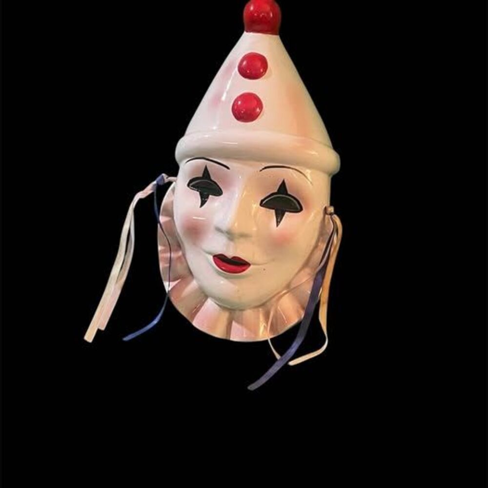 Vintage porcelain clown mask